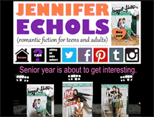 Tablet Screenshot of jennifer-echols.com